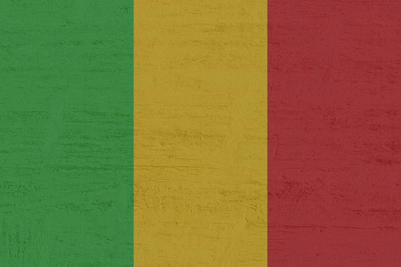 mali flag west africa free photo