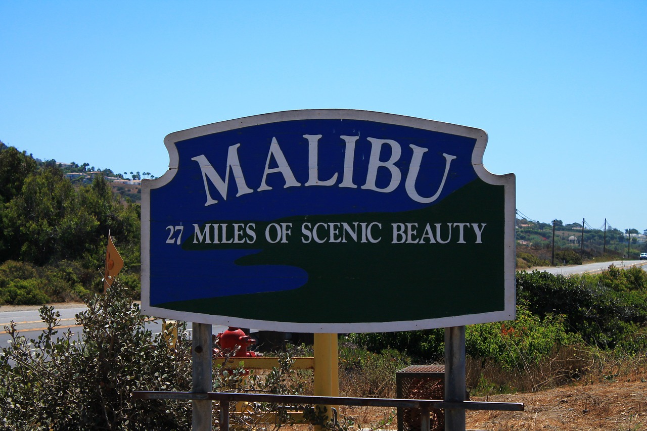 malibu teaches scenic free photo