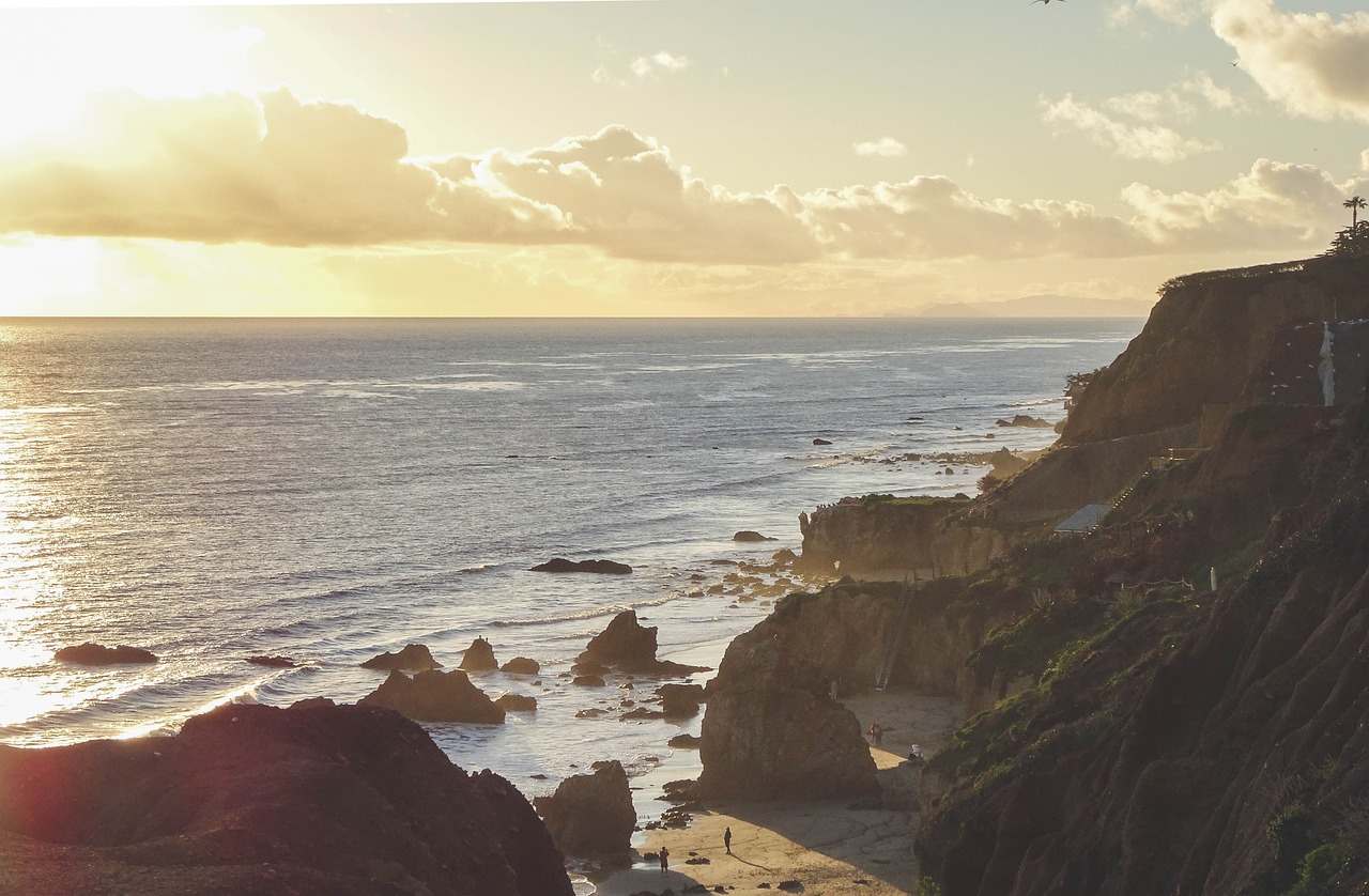 malibu  california  sea free photo