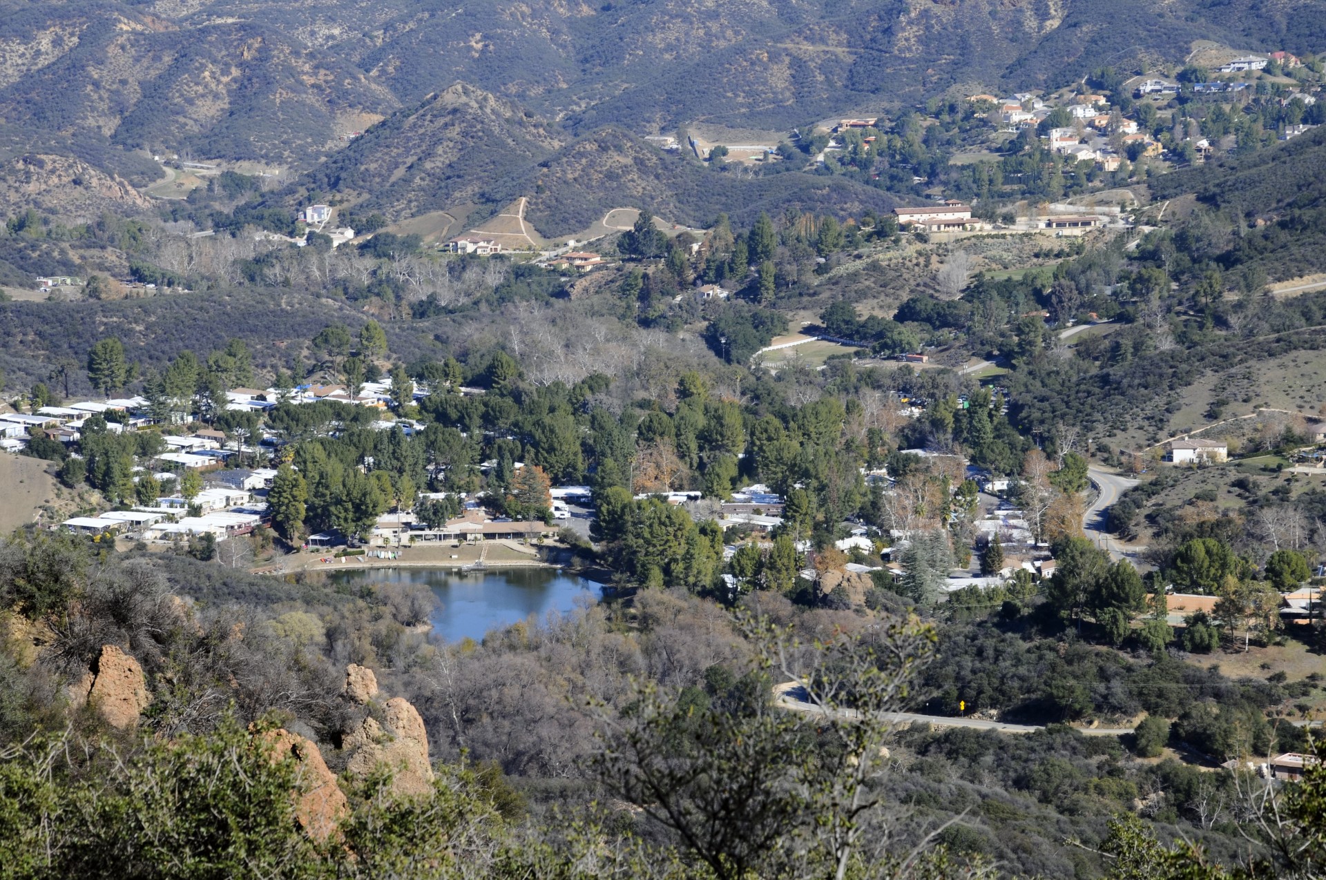 landscape mountainscape lake free photo