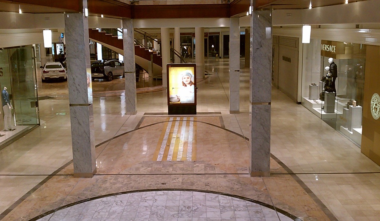 mall shopping empty free photo