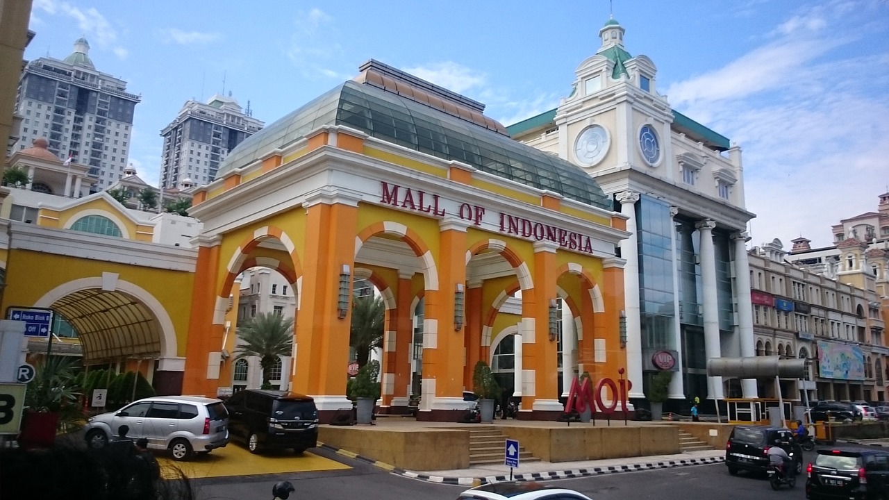 mall of indonesia moi shopping mall free photo