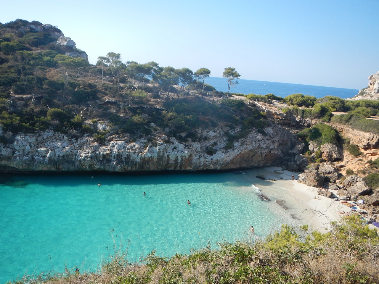 mallorca sea booked free photo