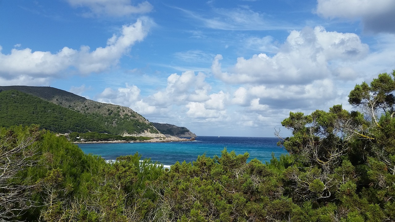 mallorca mediterranean beach free photo