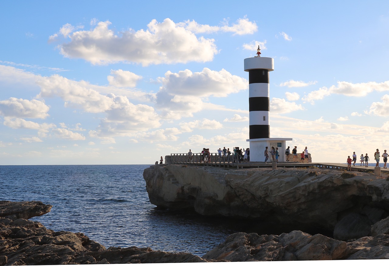 mallorca colonia sant jordi lighthouse free photo