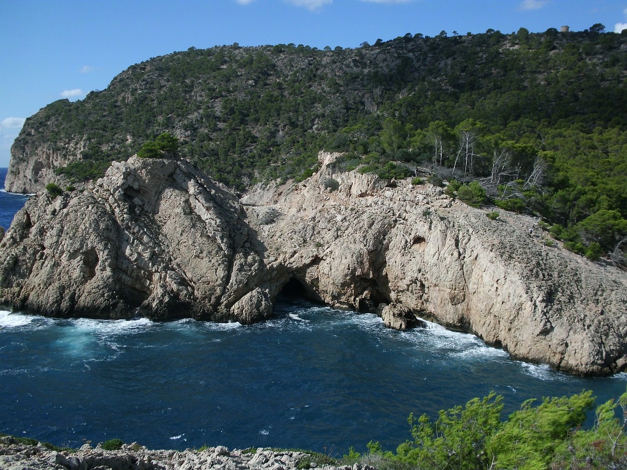 mallorca landscape holiday free photo