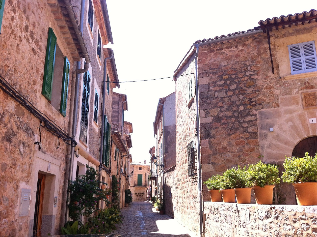 mallorca village spain free photo