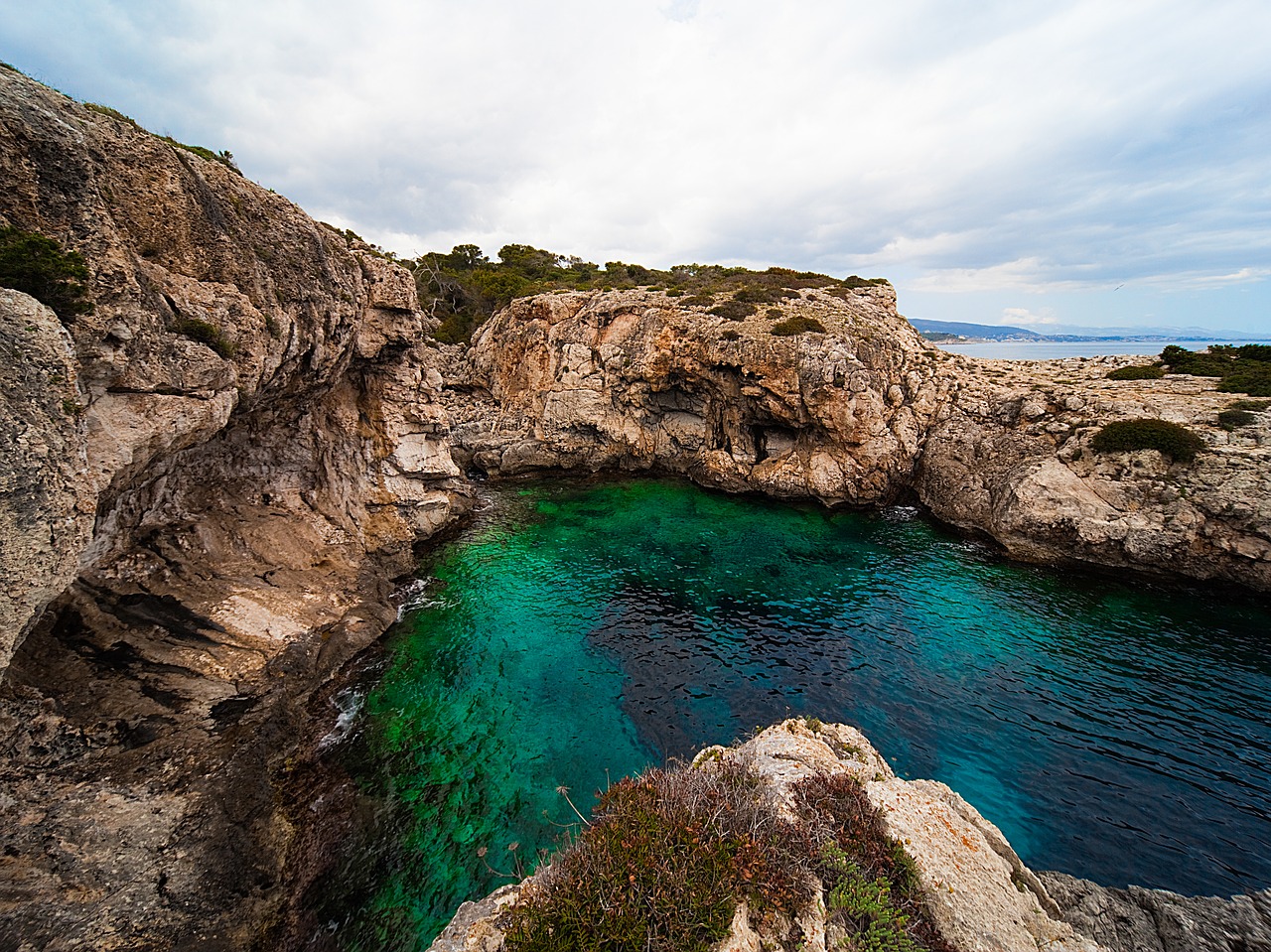 mallorca portals vels coast free photo