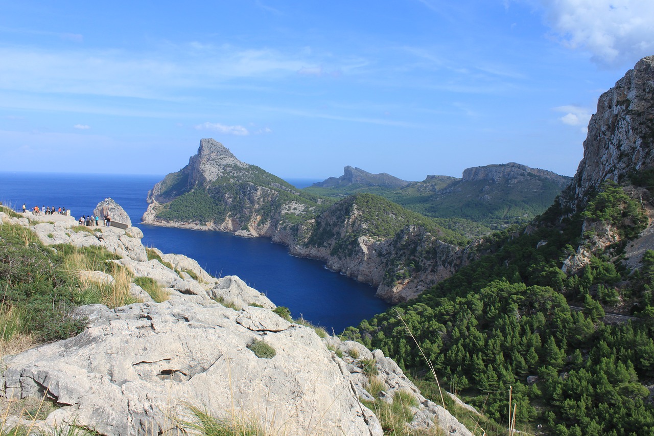 mallorca  cliff  sea free photo