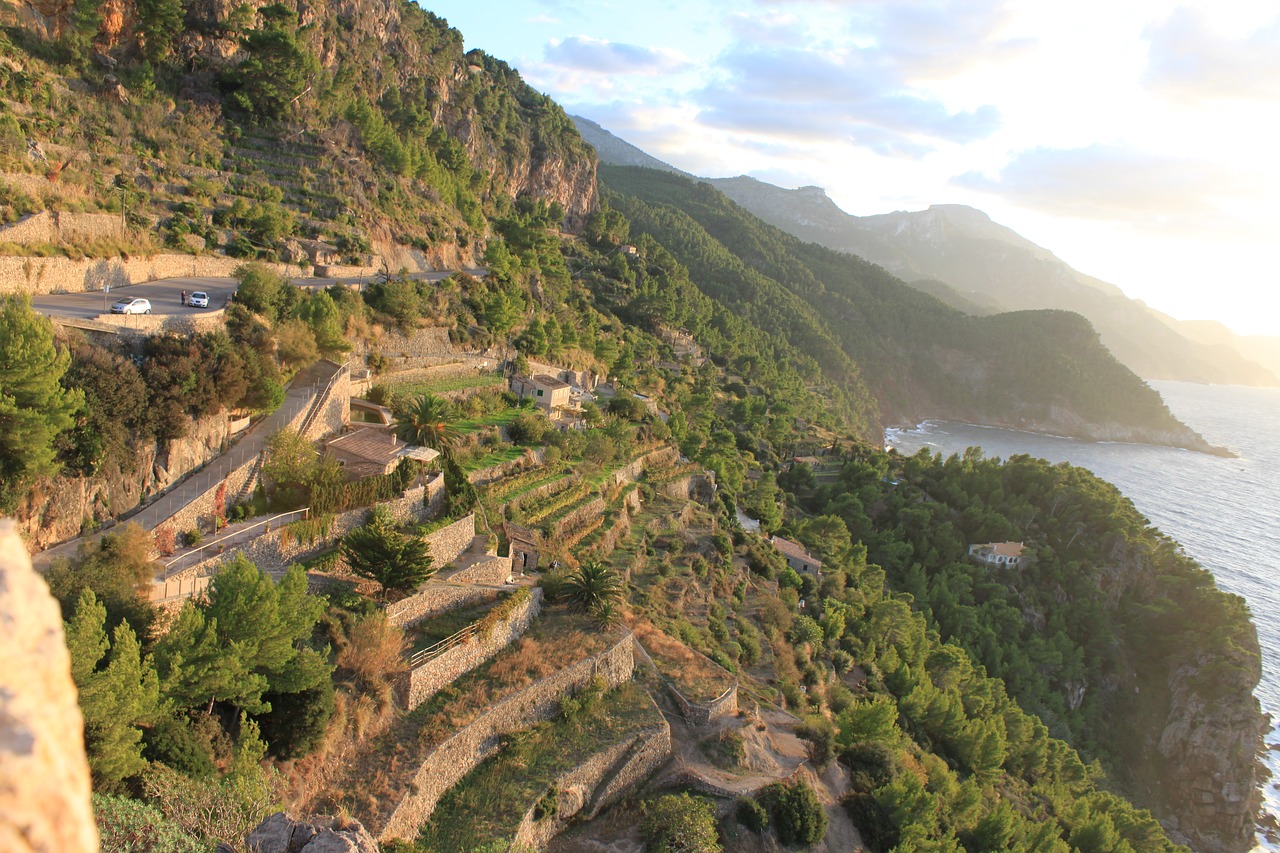 mallorca  mountain  terraces free photo