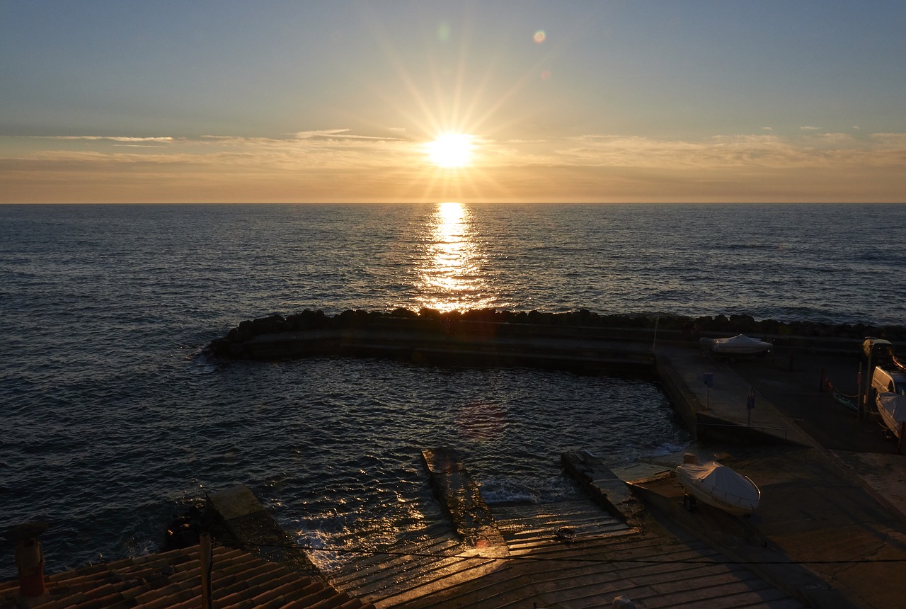 mallorca  sunset  spain free photo