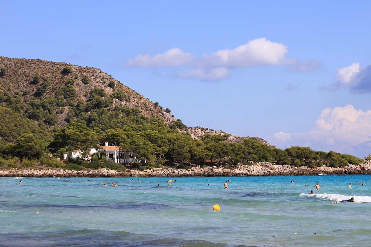 mallorca beach spain free photo