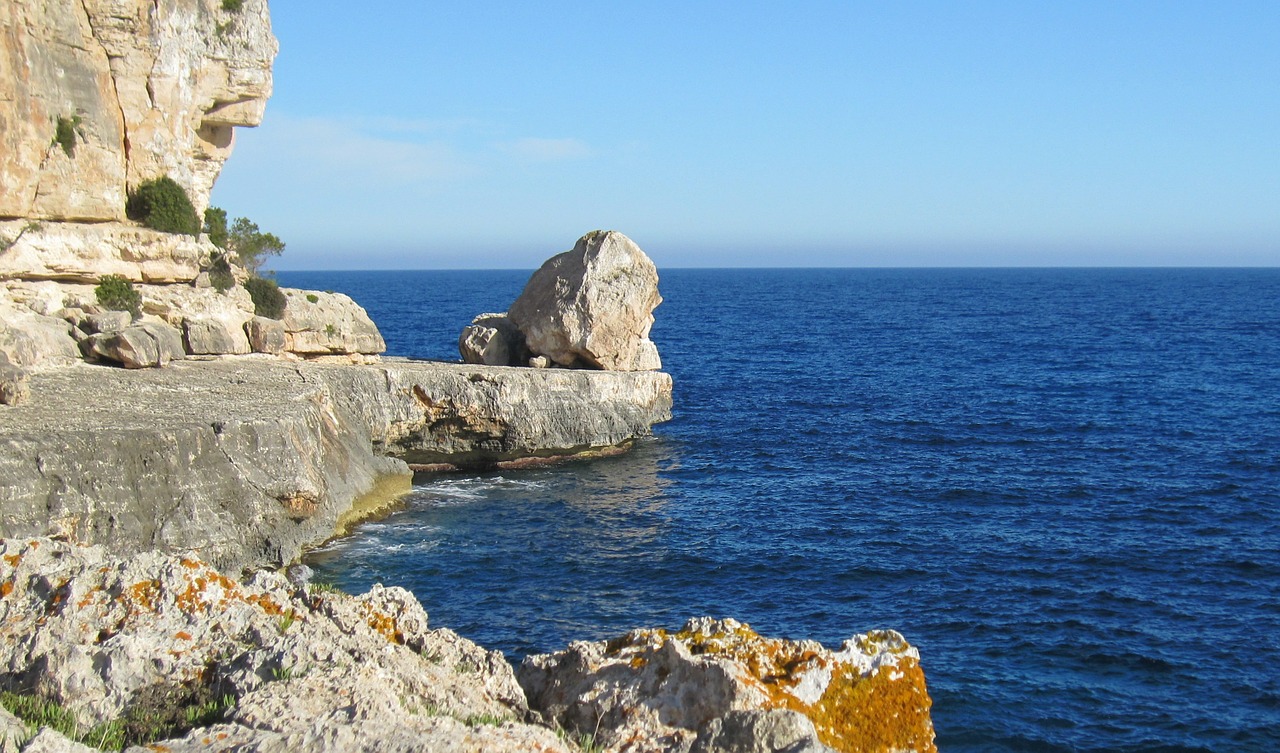 mallorca cala santanyi coast free photo