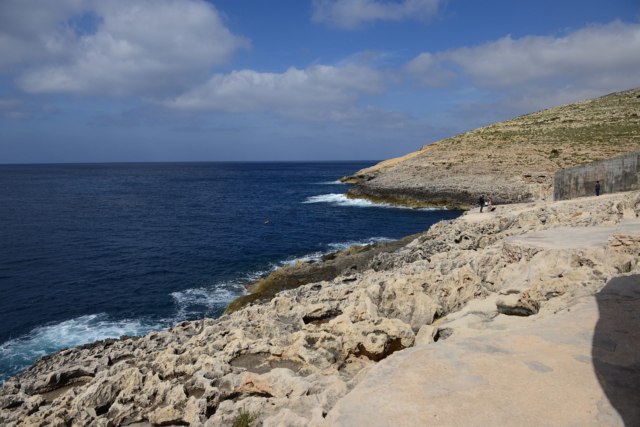 malta gozo sea free photo