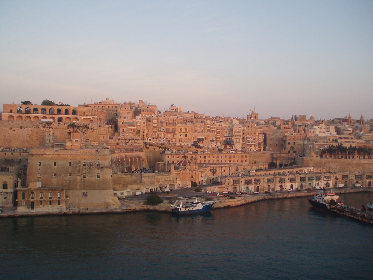 malta port port city free photo