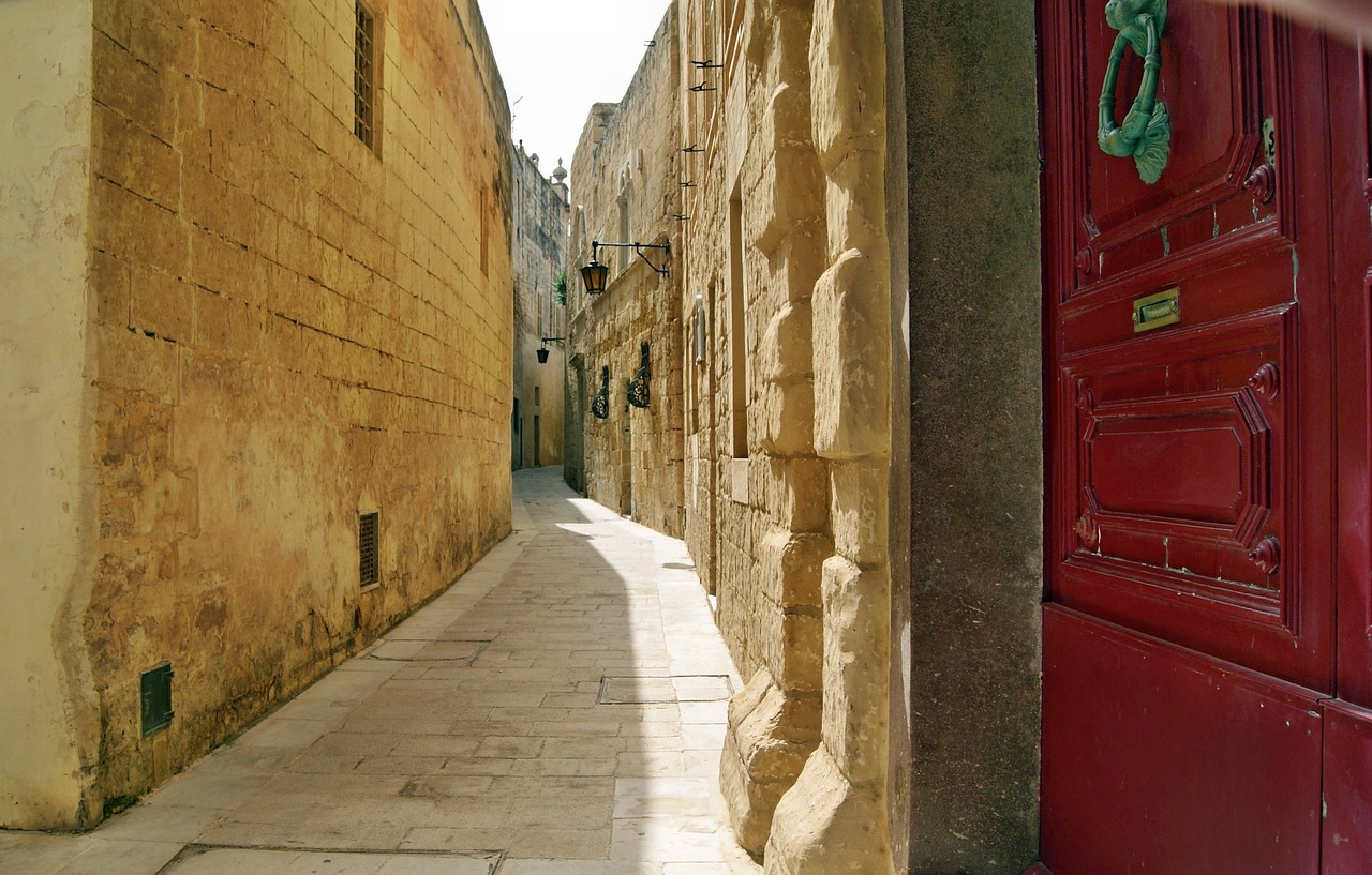 malta lane valletta free photo