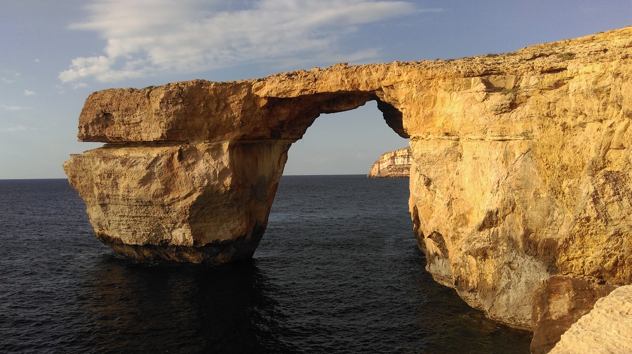 malta landscape sea free photo