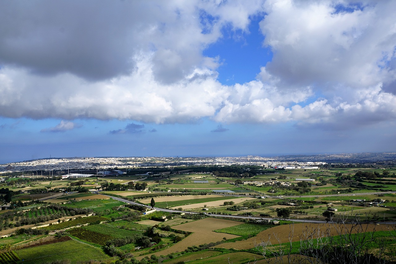 malta island sky free photo