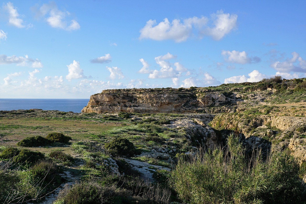 malta sea nature free photo