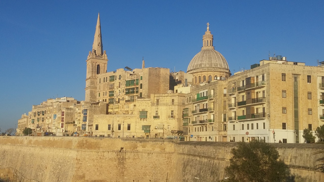 malta valletta mediterranean free photo