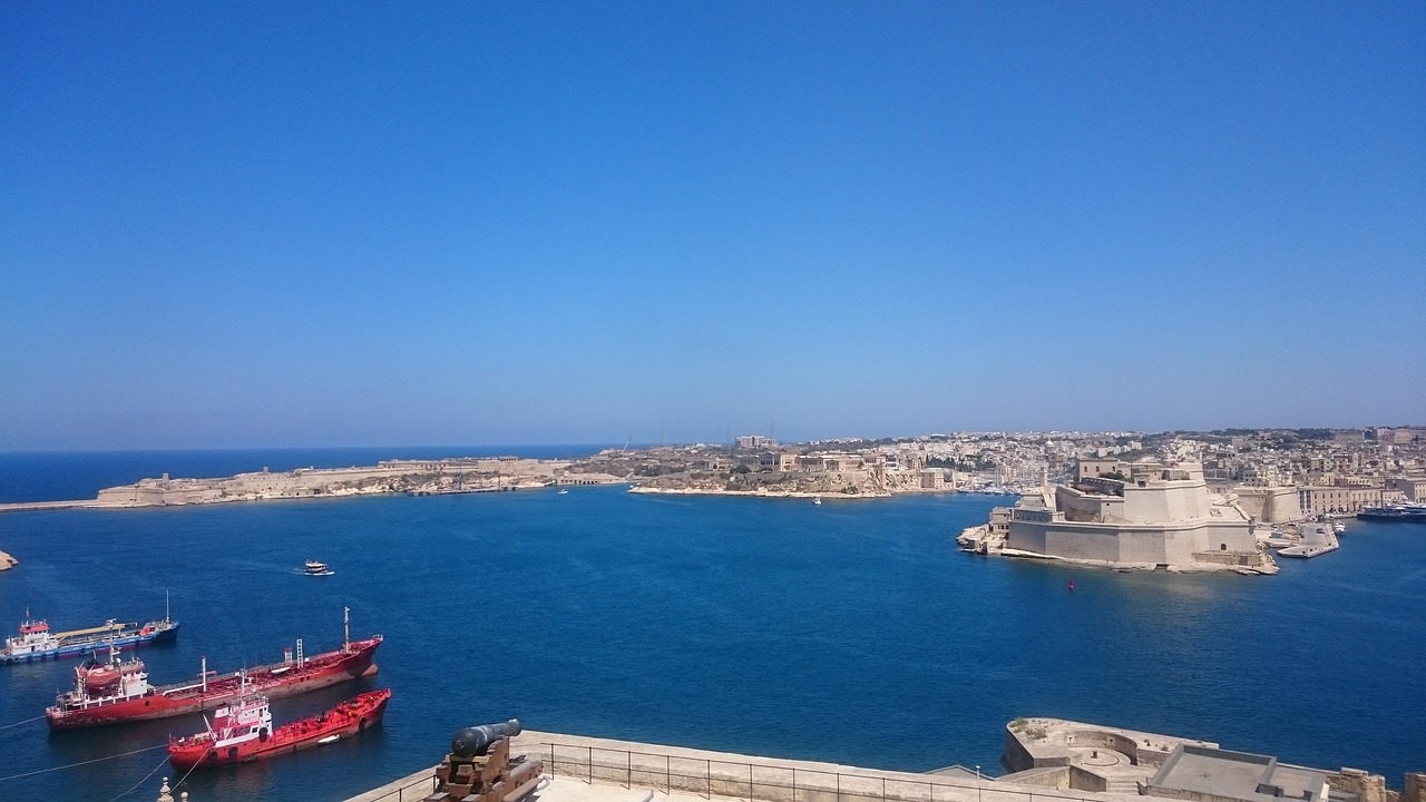 malta sea ocean free photo