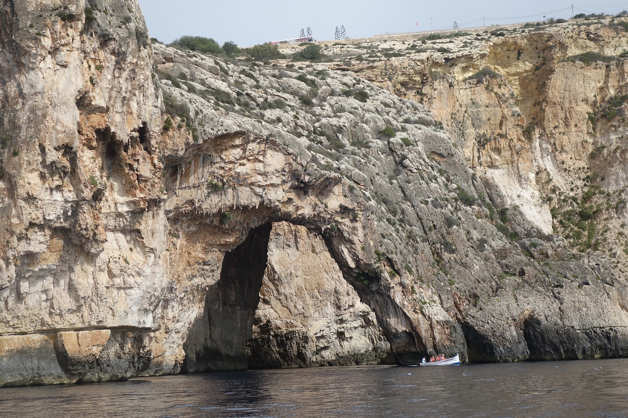 malta  cliffs  mediterranean free photo