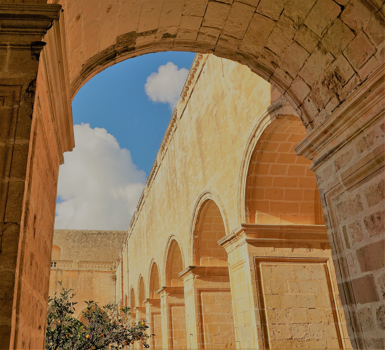 malta  monastery  architecture free photo