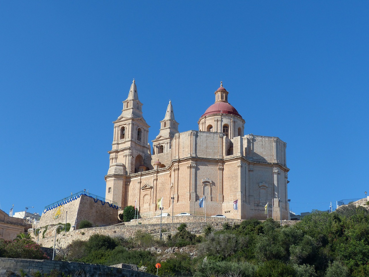 malta church building free photo