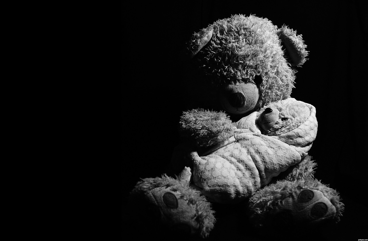 mama mummy teddy bear free photo