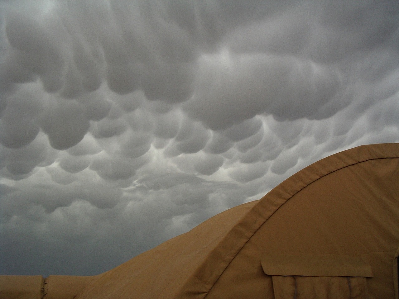 mammatus clouds mammatocumulus sky free photo