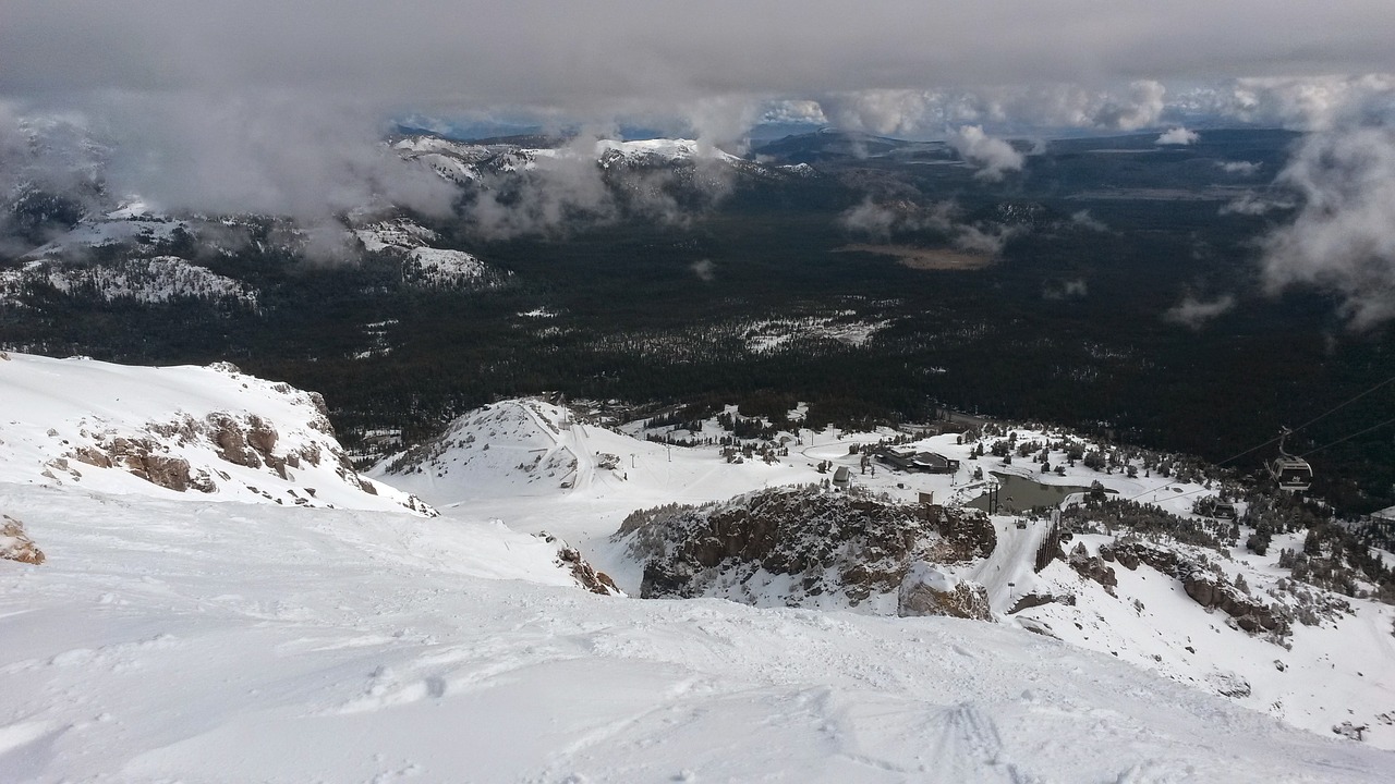 mammoth  mountain  summit free photo