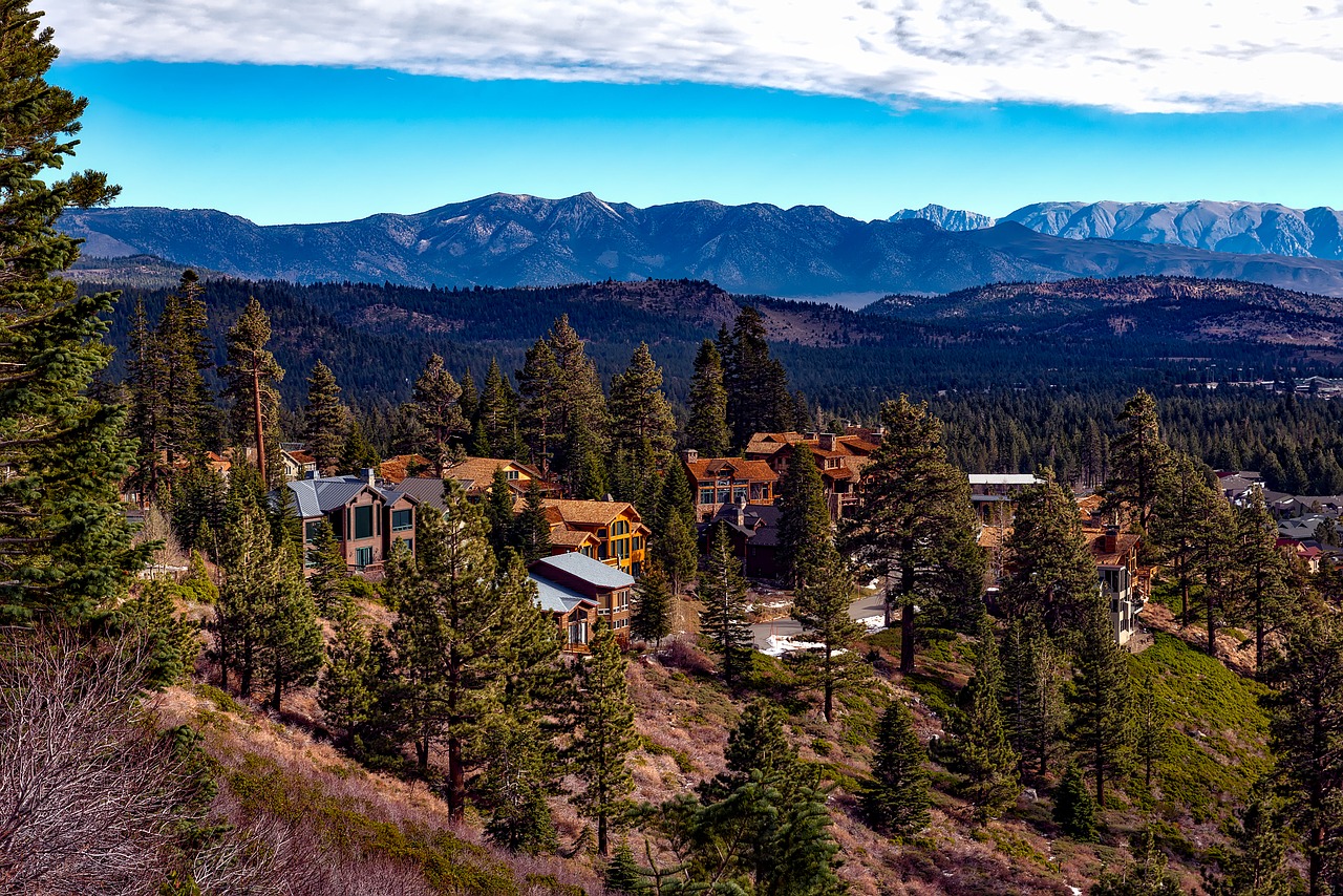 mammoth lakes california landscape free photo