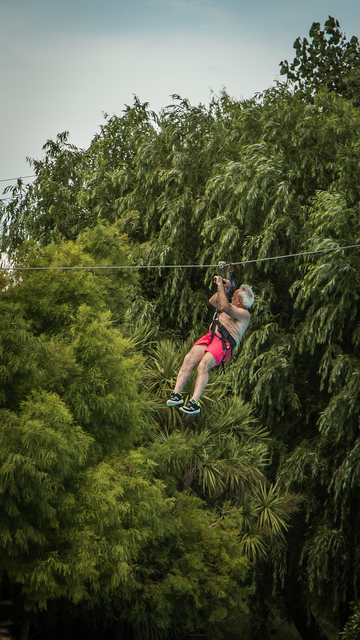 man hanging nature free photo