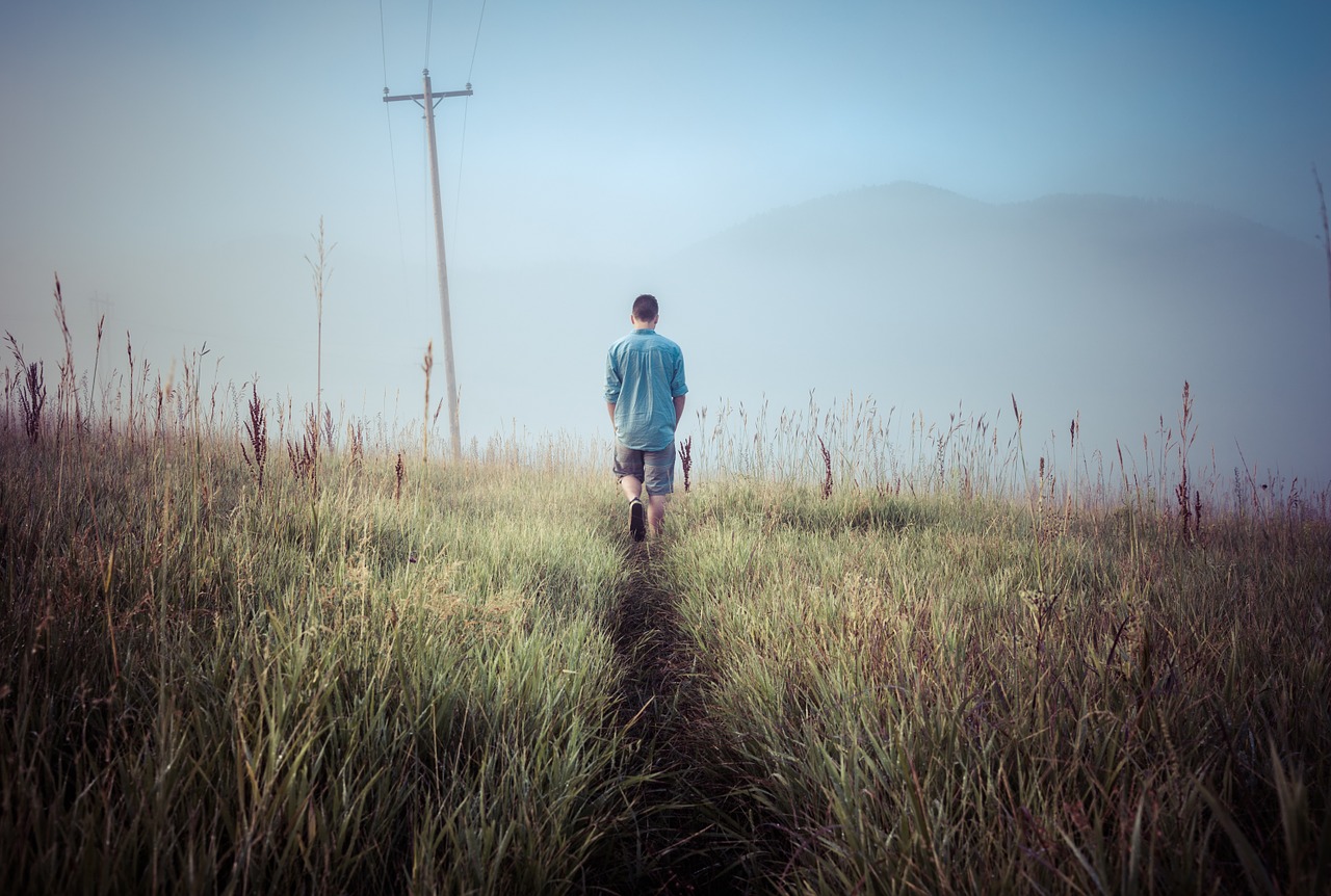 man person walking free photo