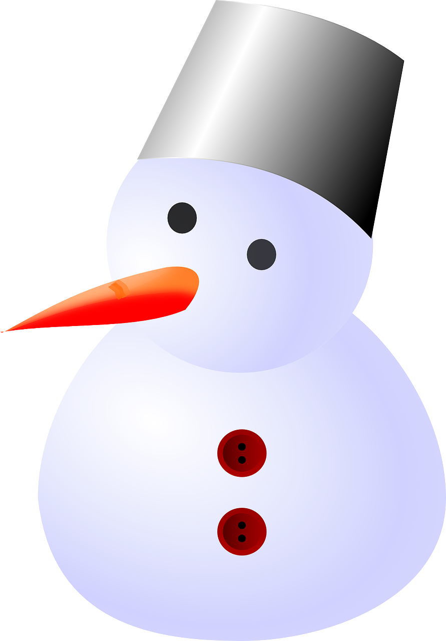 man snowman snow free photo