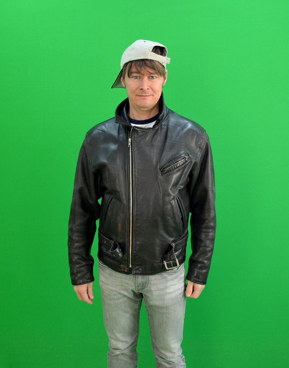 man greenbox chroma key free photo