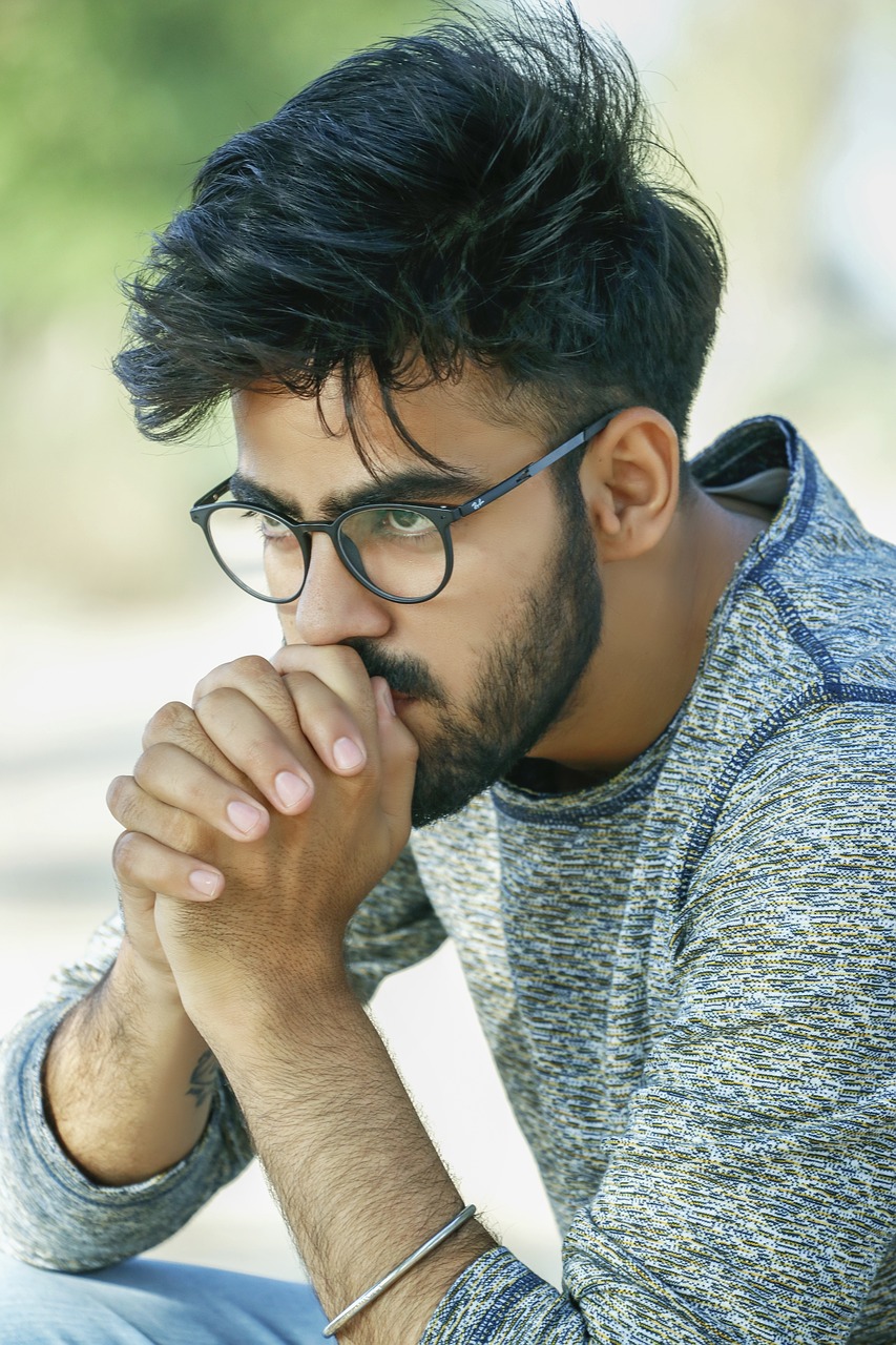 man portrait young free photo