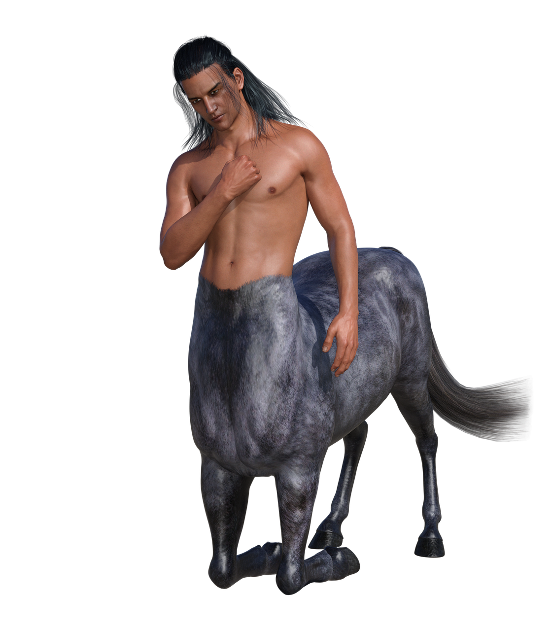 man horse mythical creatures free photo