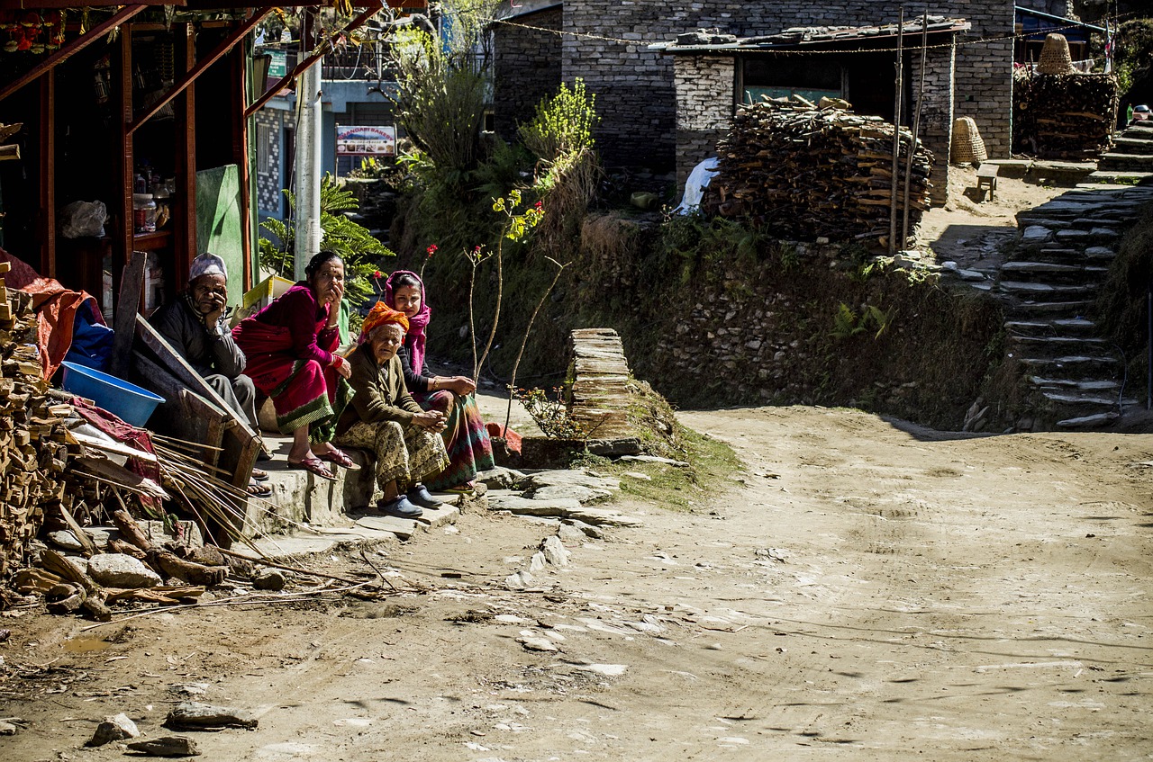 man nepal himalaya free photo