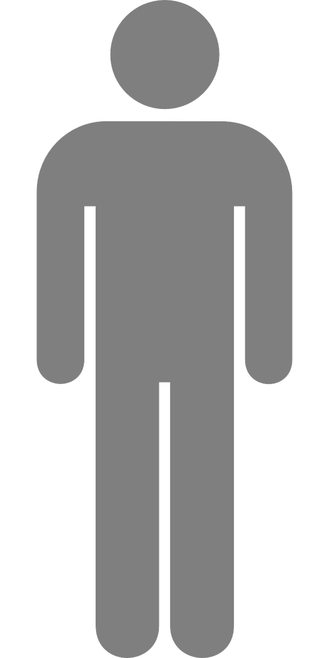 man pictogram toilette free photo
