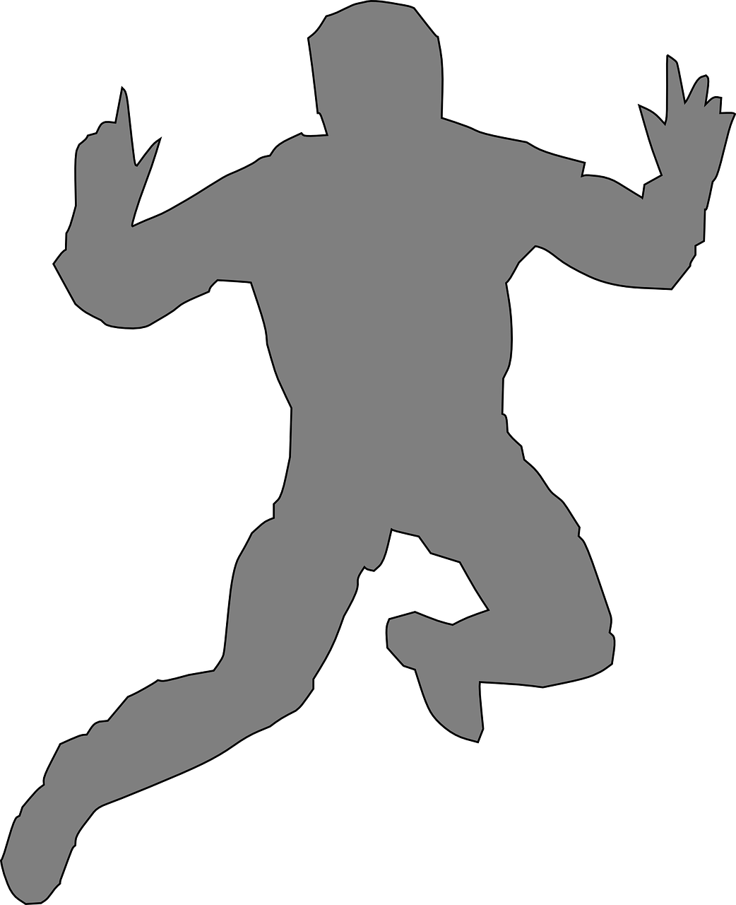 man jumping leaping free photo