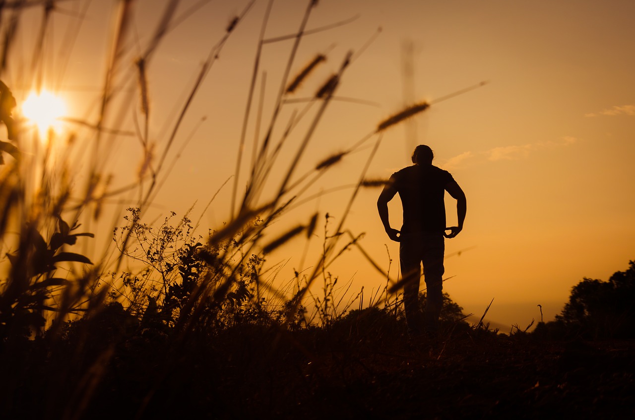 man  alone  lonely free photo