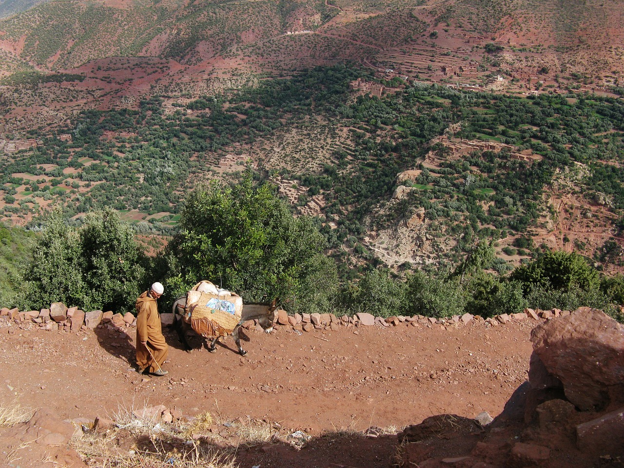 man morocco way free photo