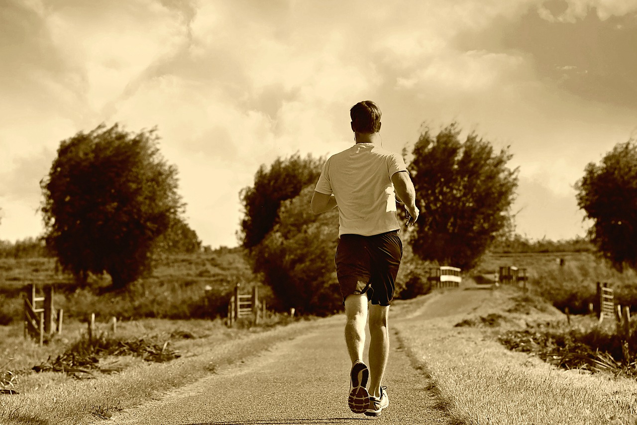 man  runner  training free photo