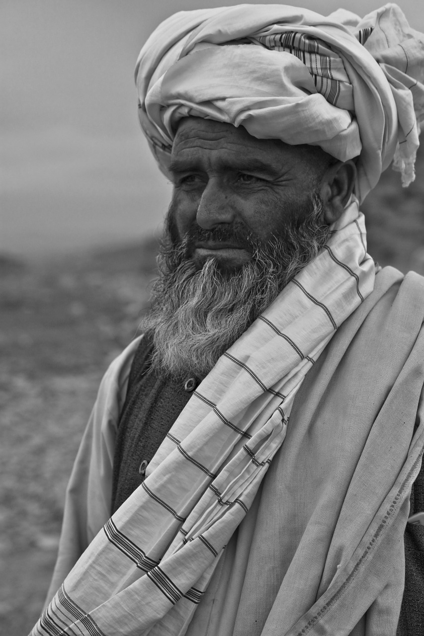 man old afghanistan free photo