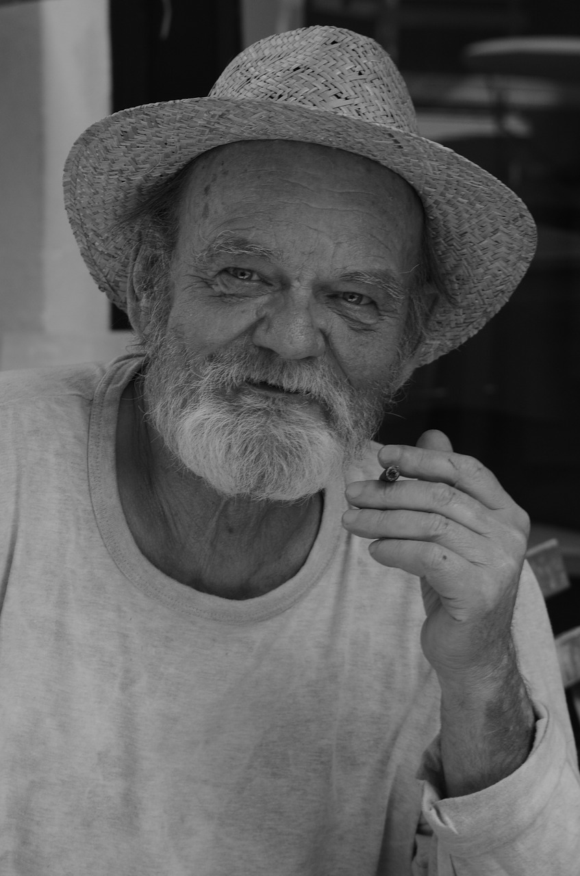 man portrait old man free photo