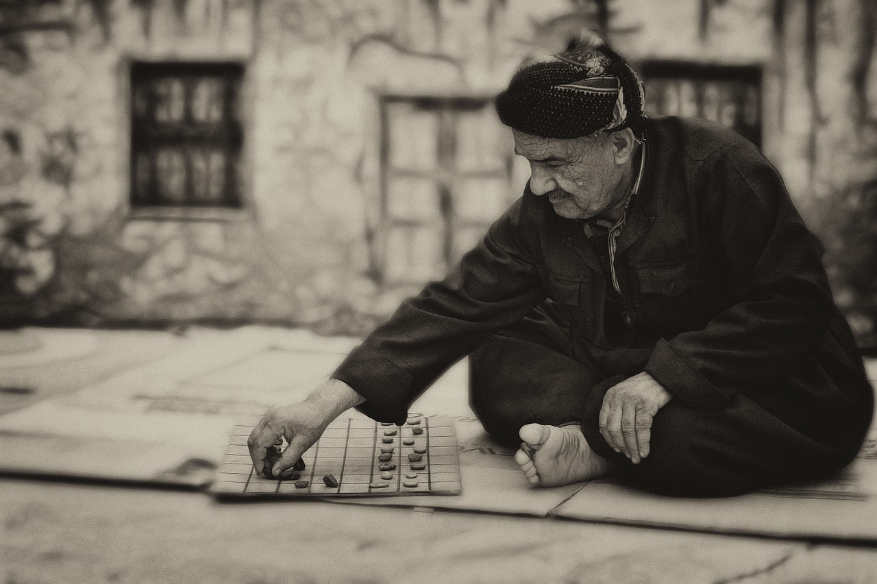 man board game old free photo