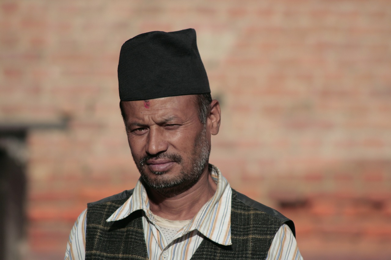 man male nepal free photo
