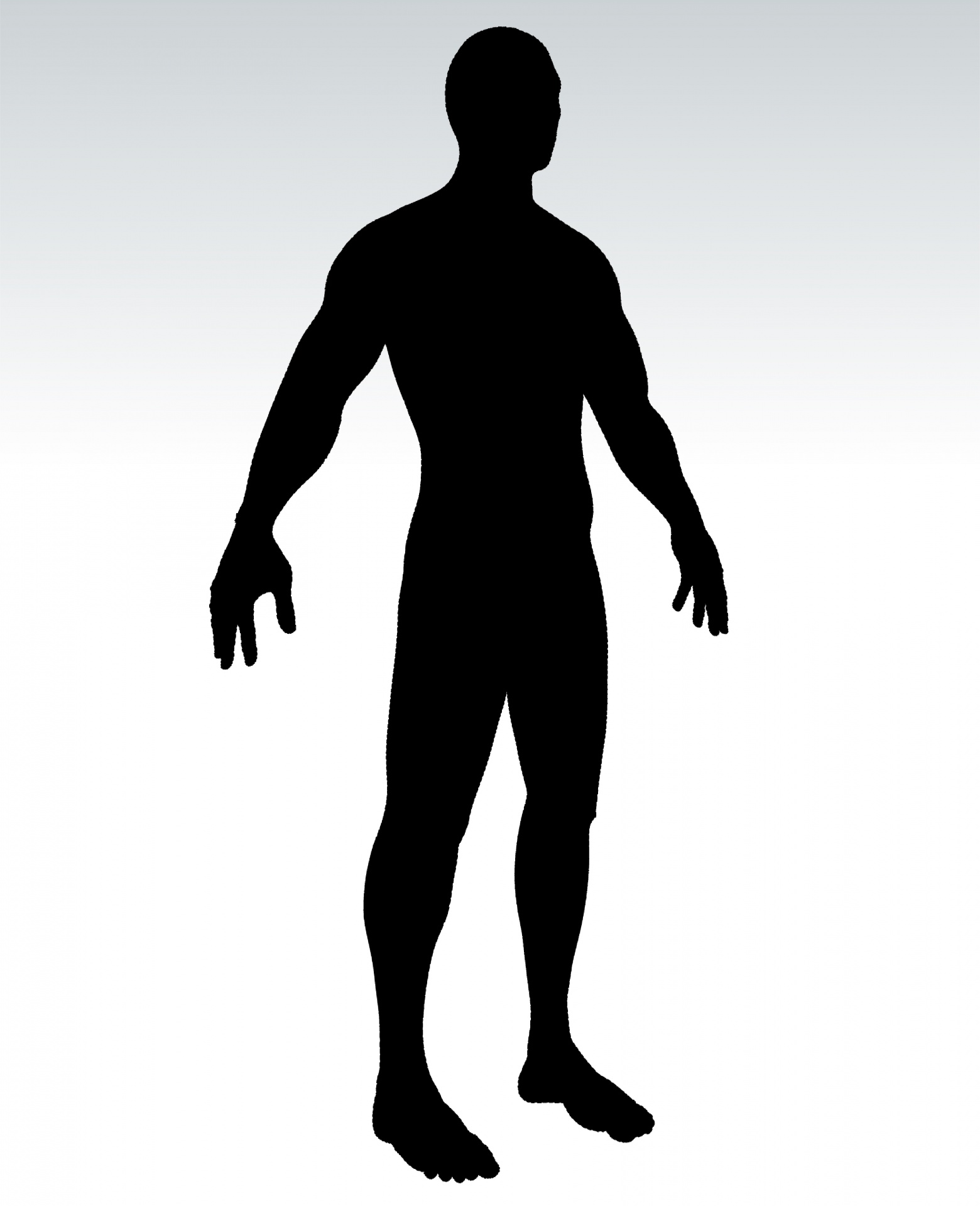 black silhouette man free photo