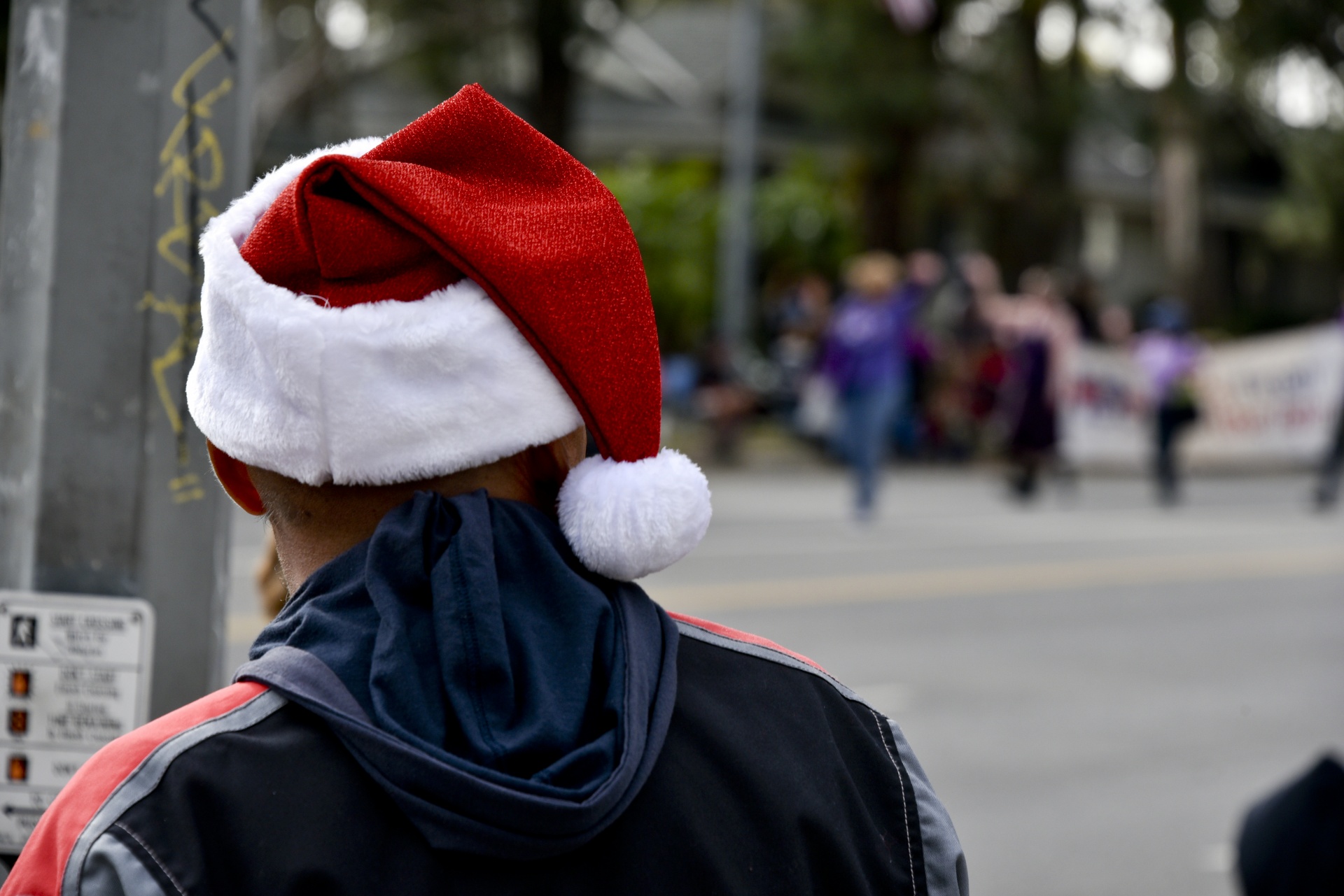 santa hat man free photo